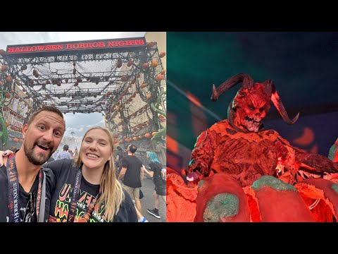 Halloween Horror Nights Opening Night 2022 RIP Tour! Reviewing All Houses & Scare Zones + More Fun!