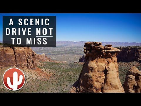 COLORADO NATIONAL MONUMENT Scenic Rim Rock Drive and Overlooks | Colorado