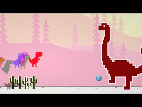 The Jumping Dino: T-Rex Runner