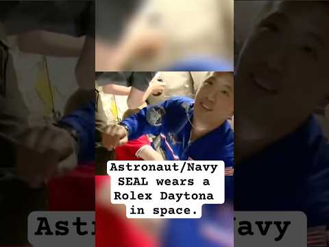 Astronaut/Navy SEAL Jonny Kim Wears A Rolex Daytona In Space