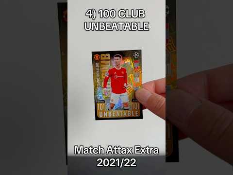 The TOP 5 Cristiano Ronaldo Match Attax cards of all time! 🐐🔥