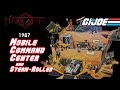 HCC788 1987 MOBILE COMMAND CENTER And STEAM ROLLER Vintage G I Joe Toy Review