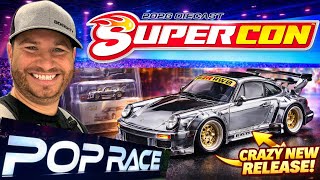 POP RACE Booth Was INSANE! Diecast Supercon Exclusives & Sneak Peeks