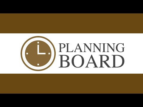 Planning Board 10/11/2016