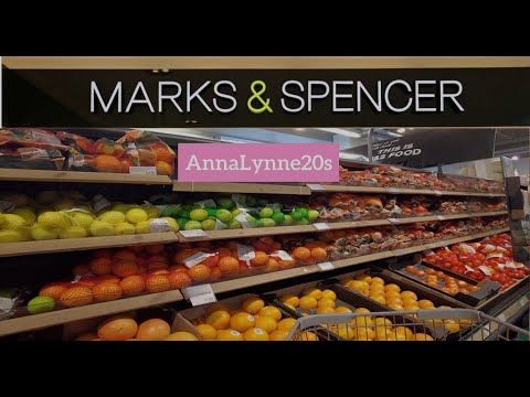 M&S Mark & ​​​​Spencer Supermercado Mercearia Food Haul - Libras esterlinas Dólares americanos Euros Peso filipino