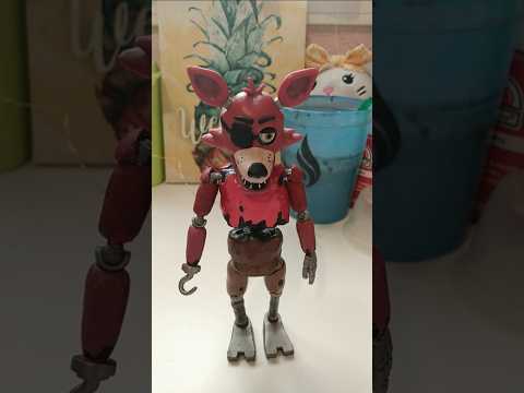 Foxy over the years #fnaf #fivenightsatfreddys #customfigure #figures #foxy #customtoys #fnaf2 #fyp