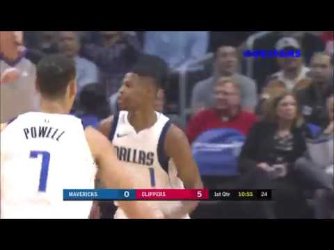 Dennis Smith Jr. vs Clippers 12 Pts 3 Rebs 5 Asts (3/5/18)