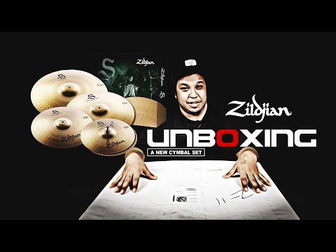 Unboxing An Entire New Cymbal Set - Zildjian S 390 S Series Performer Cymbal Set