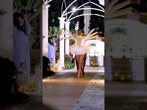 Ballerinas Before the Bride Entrance Is Just Magical #ballerina #weddingceremony #weddingtrends