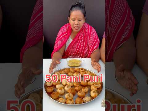 Eat 50 Pani Puri in 1 minute and take 5000 Rs Cash 🤬| Golgappa Eating Challenge | Food Challenge