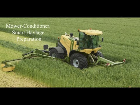 Mower Conditioner  Smart Haylage Preparation