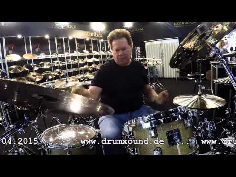 Rick Latham Musik Messe Frankfurt 2015 - drumxound