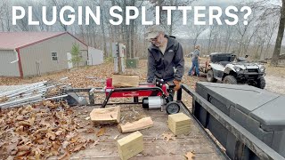 Pushing Our Limits: Electric Log Splitter on a Solar powered Homestead