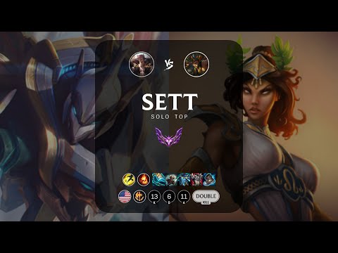 Sett Top vs Cassiopeia - NA Master Patch 13.13