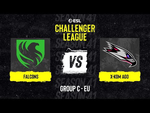 x-kom AGO vs Falcons - Map 1 [Nuke] - ESL Challenger League S41 - Group C - EU