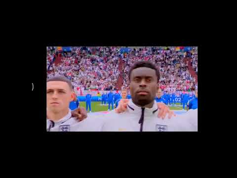 England National Anthem (vs Slovakia) - EURO 2024 Round of 16