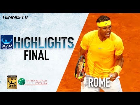 Теннис Highlights: Rafa Reigns In Rome 2018