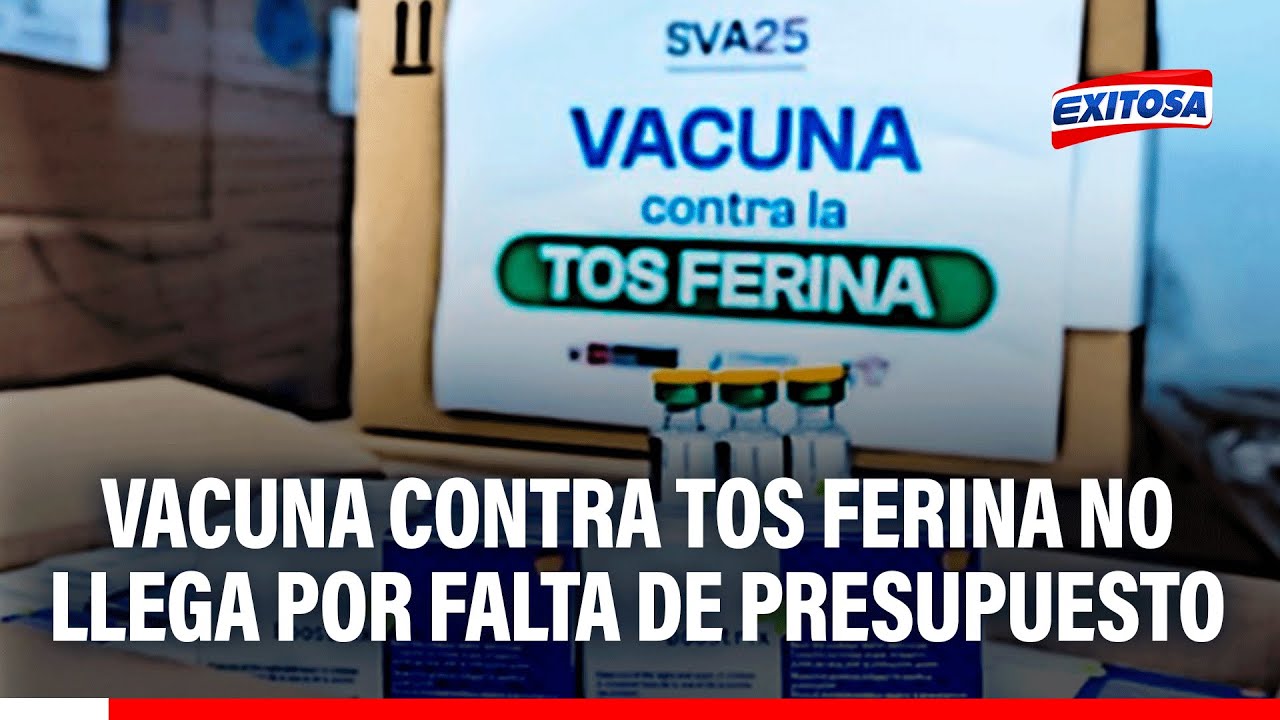 🔴🔵 Tos ferina en el Perú: Vacunación es clave para reducir mortalidad, pero requiere presupuesto