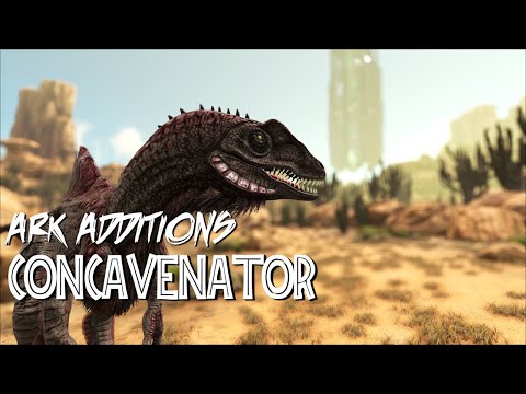 Concavenator! AND Cryolophosaurus! | ARK Survival Evolved | ARK Additions Mod Trailer