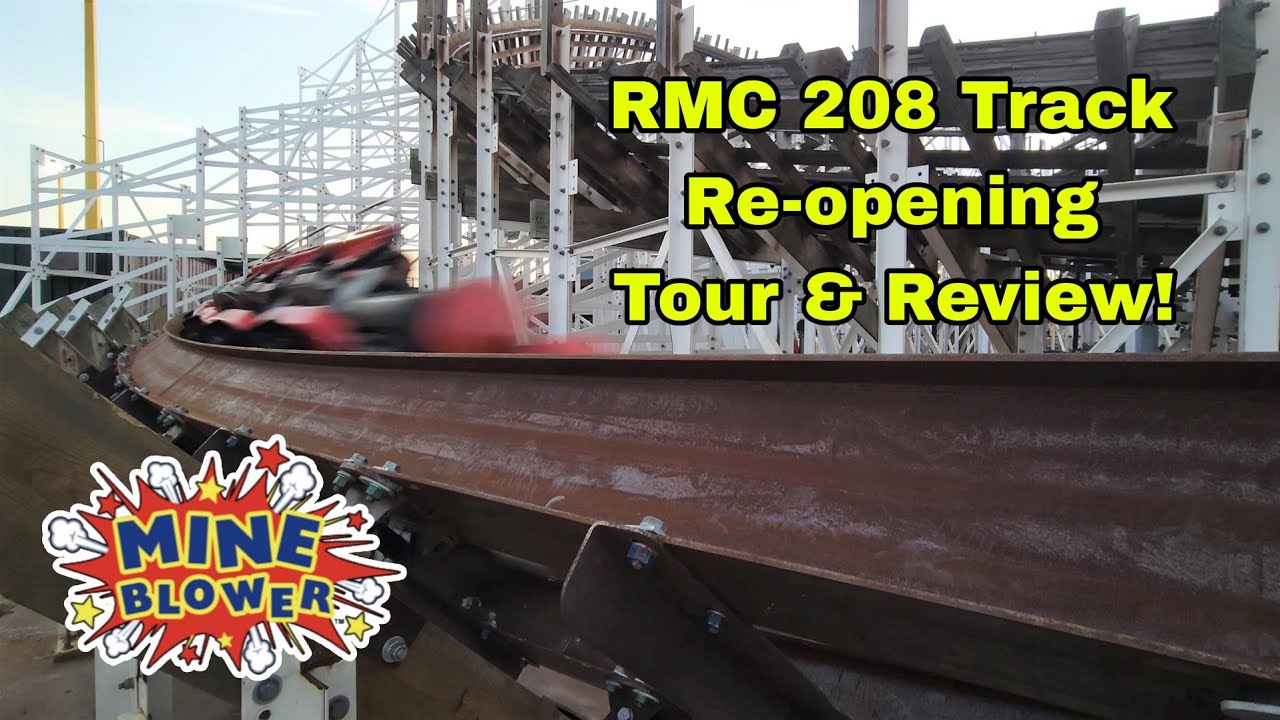 Fun Spot Kissimmee Mine Blower Rocky Mountain Construction 208 Track Re-Opening Update 6.12.23