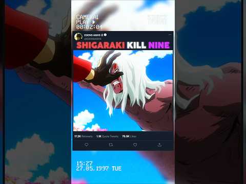 SHIGARAKI TUE NINE | #myheroacademia #edit #amv #mha #anime #mangaedit