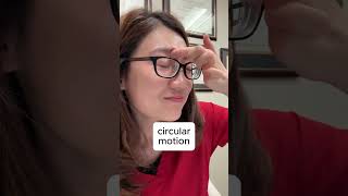 Relieve dry eyes instantly with acupressure