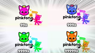 Ninimo Pinkfong Logo Gets Insanely Fast 999999x Speed Klasky Csupo Effects!