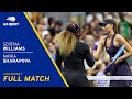 Serena Wlliams vs Maria Sharapova Full Match | 2019 US Open Round 1