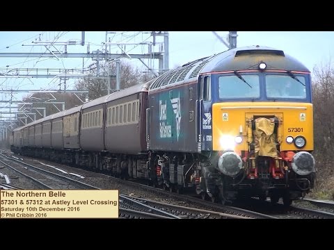 Northern Belle at Astley - 10th December 2016