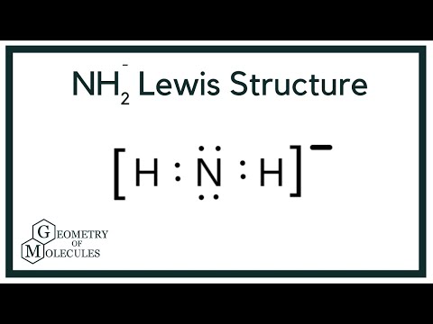 NH2- Lewis Structure (Amide Ion)