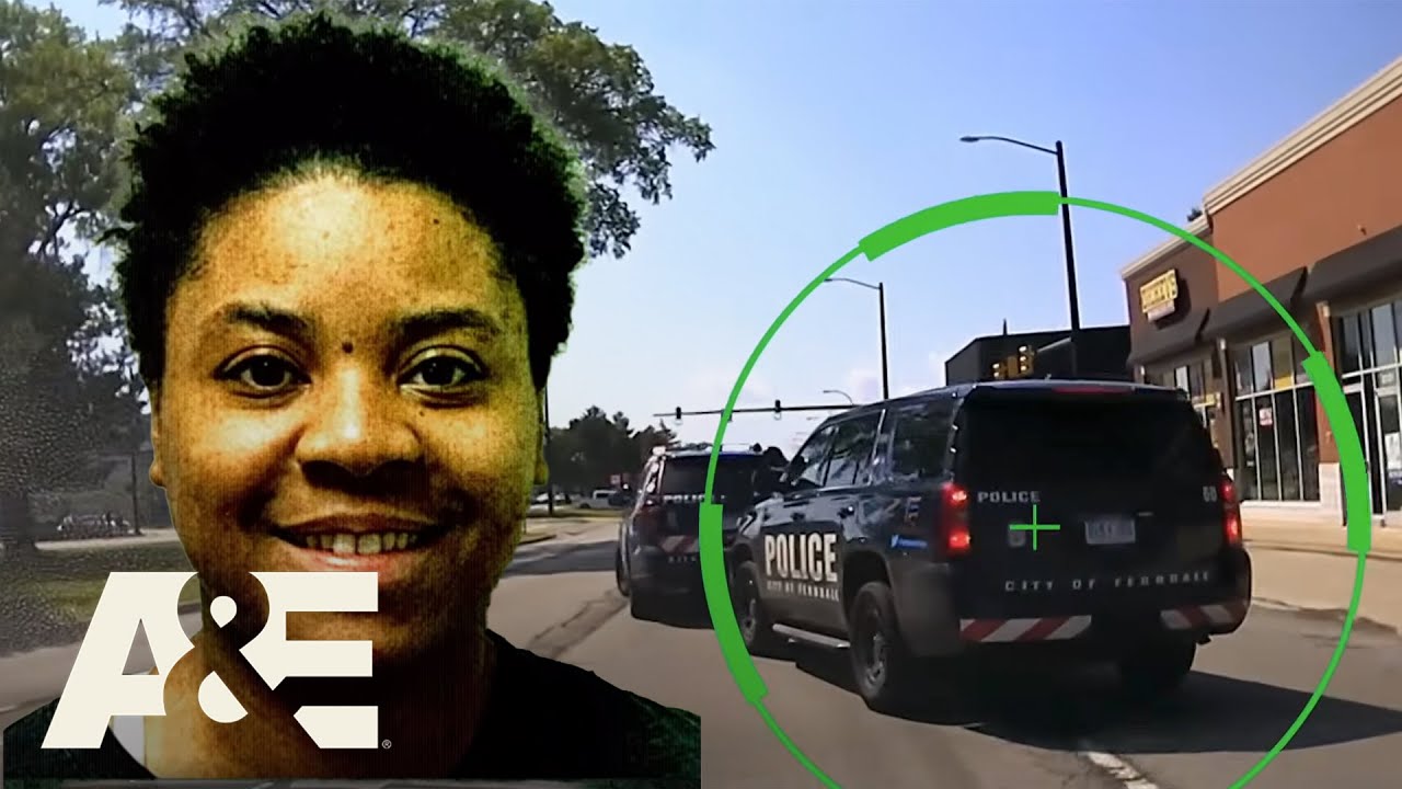 Suspect Drives Into Opposing Lanes After Taking Police Vehicle | Fugitives Caught on Tape | A&E