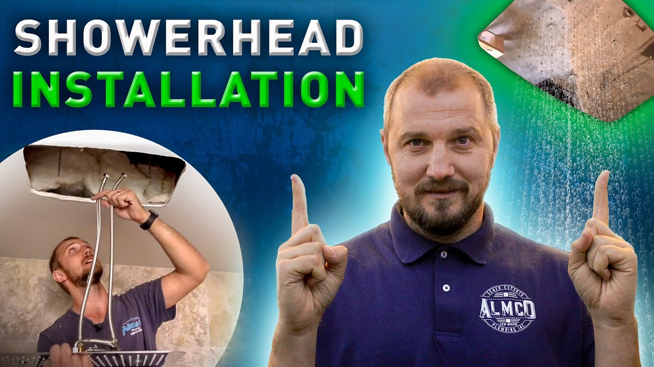 How to install Rectangular Ceiling-Mounted Showerhead Model G-8245-SP