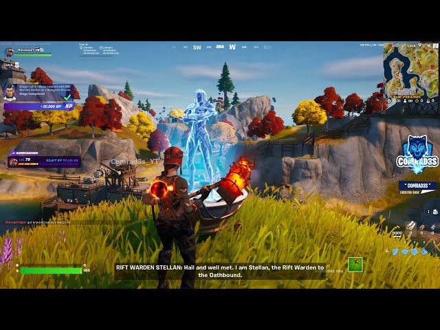 Rift Chapter 2 How to make contact with Rift Warden Stellan at Hologram Brazier in ...