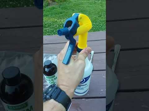 Harris neem oil for controlling garden pests