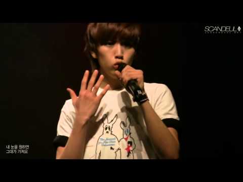 110727 산들 - 내 사람입니다 (더넛츠) (매치업 미니콘서트)