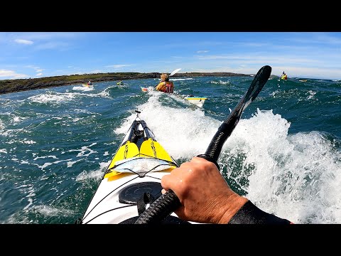 Sea Kayaking Anglesey, Lynas Point Tide Race