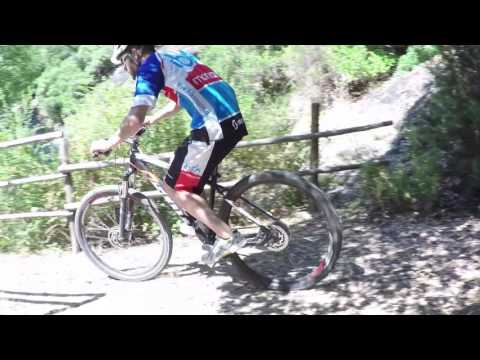 Mountain biking in Montaione (Tuscany, Italy)