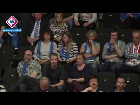 Landstede - ZZ Leiden in de halve finale van de play-offs