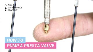How To Pump A Presta Valve