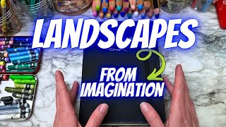 🎨 A FUN WAY TO DRAW LANDSCAPES