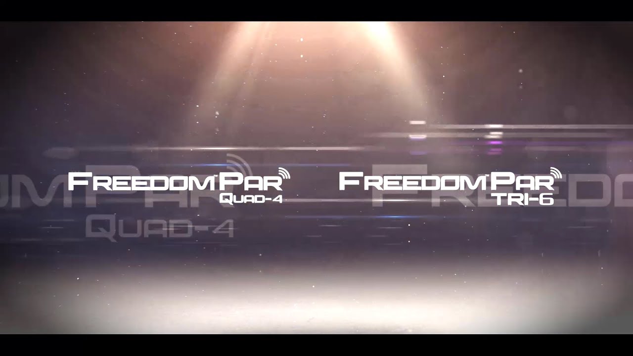 Freedom Par Tri-6 and Freedom Par Quad-4 by CHAUVET DJ