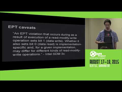 XPDS15 - Virtual Machine Introspection with Xen 0821