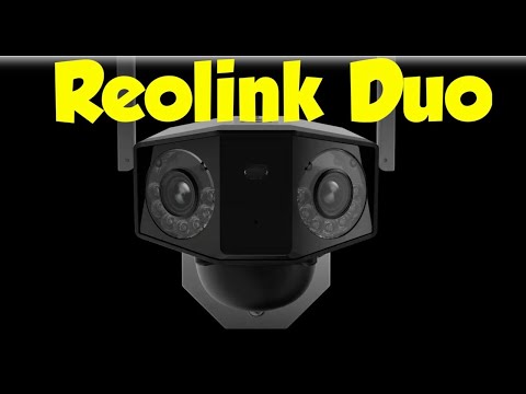 Reolink Duo Dual-Lens, Dual-View 2K Surveillance Camera Home Security Wifi