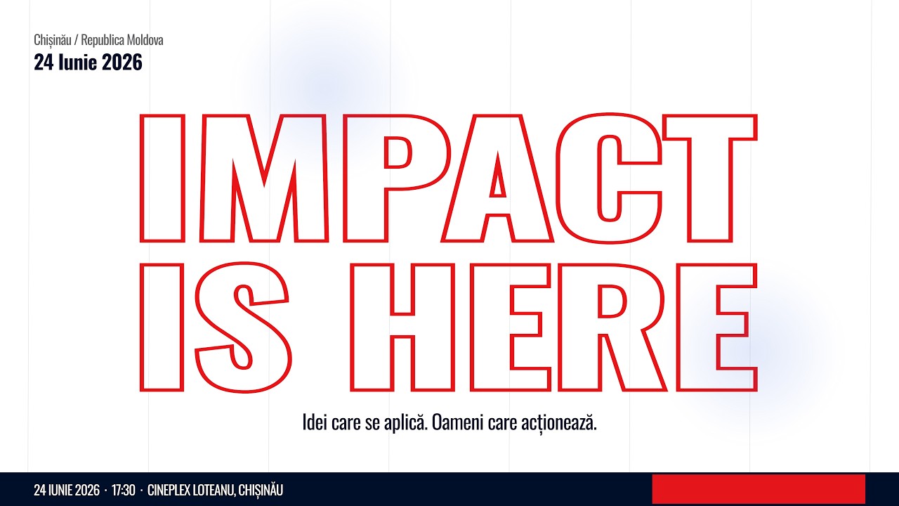 Reportaj despre conferinta Impact is here