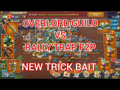 Rally Trap f2P TAKE RALLY T5T4 WITH GEAR MONSTER HUNT,, Carpet 75 % Lords Mobile