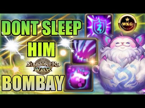 DONT SLEEP HIM ! BOMBAY IGNORE DEFENSE WHEN HIM AND ENEMY SLEEP - Summoners War