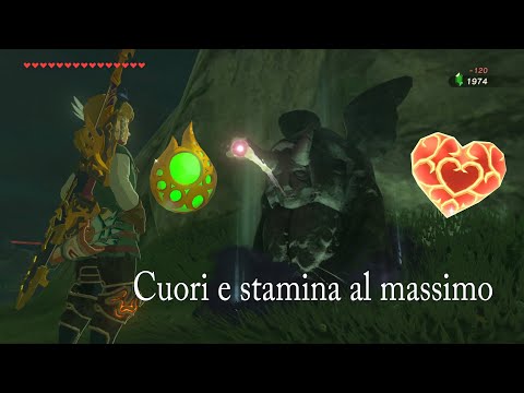 Zelda - Miniguida per ottenere cuori e stamina al massimo velocemente.
