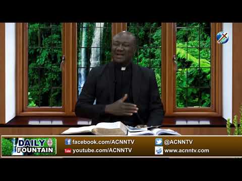 DAILY FOUNTAIN OF AUGUST 12, 2018 - VEN. OBINNA IBEZIM