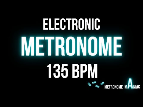 Metronome 135 BPM -  Electronic beep