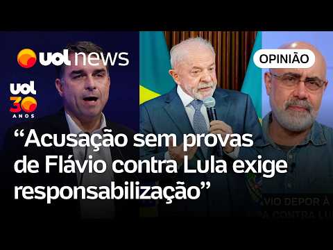 Acusação de Flávio contra Lula é de gravidade imensa e mostra ‘vale tudo’ eleitoral, diz professor